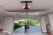 Reducing garage door noise
